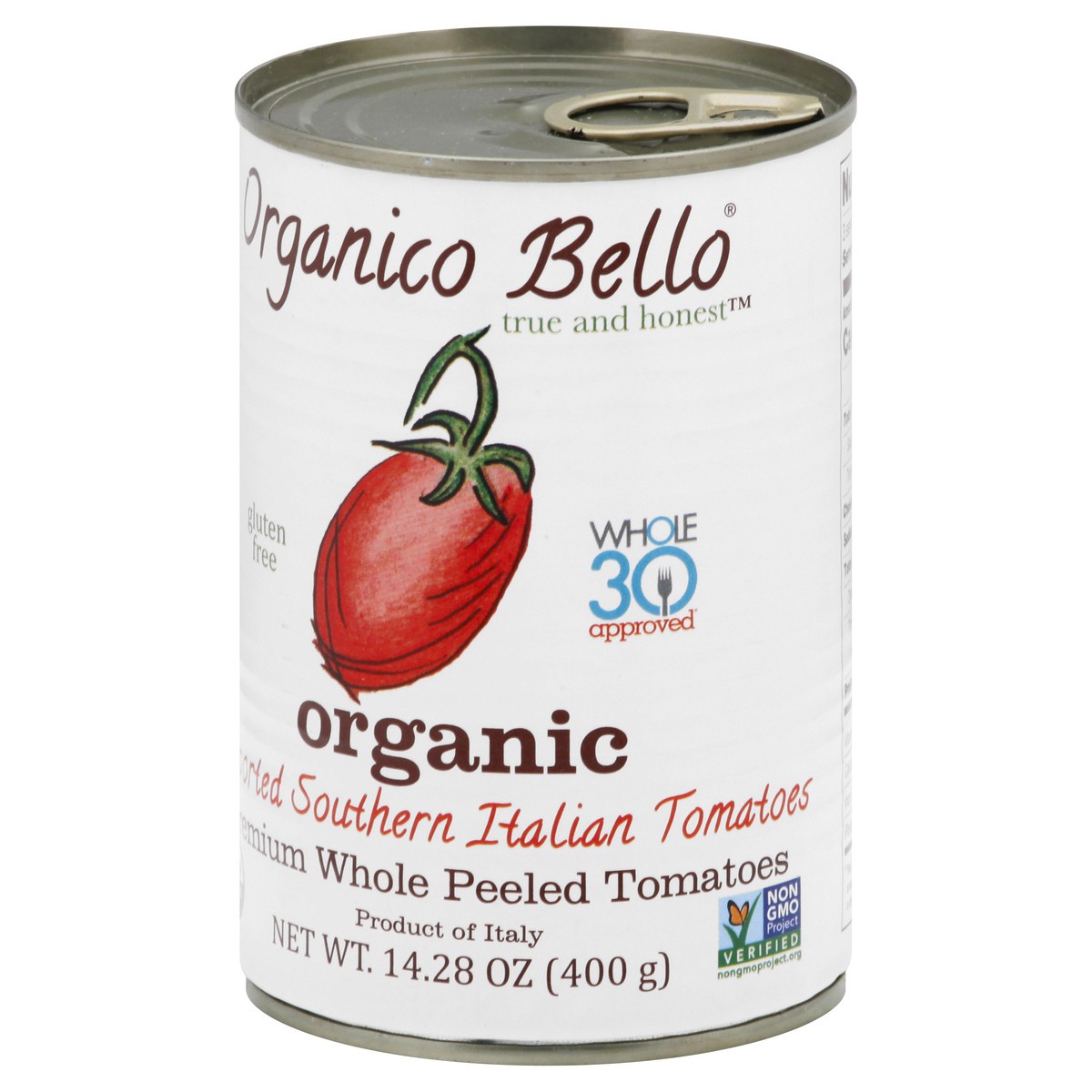 slide 3 of 9, Organico Bello Imported Southern Italian Organic Tomatoes 14.28 oz, 14.28 oz