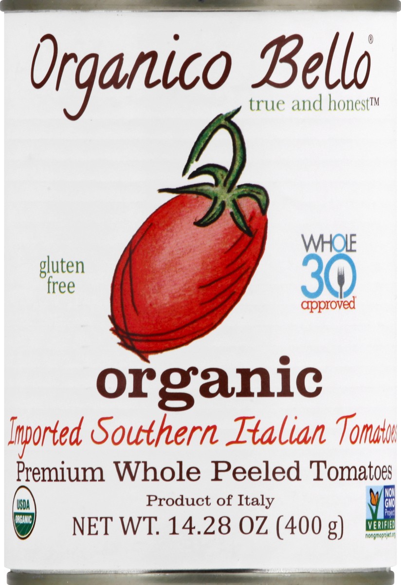 slide 6 of 9, Organico Bello Imported Southern Italian Organic Tomatoes 14.28 oz, 14.28 oz