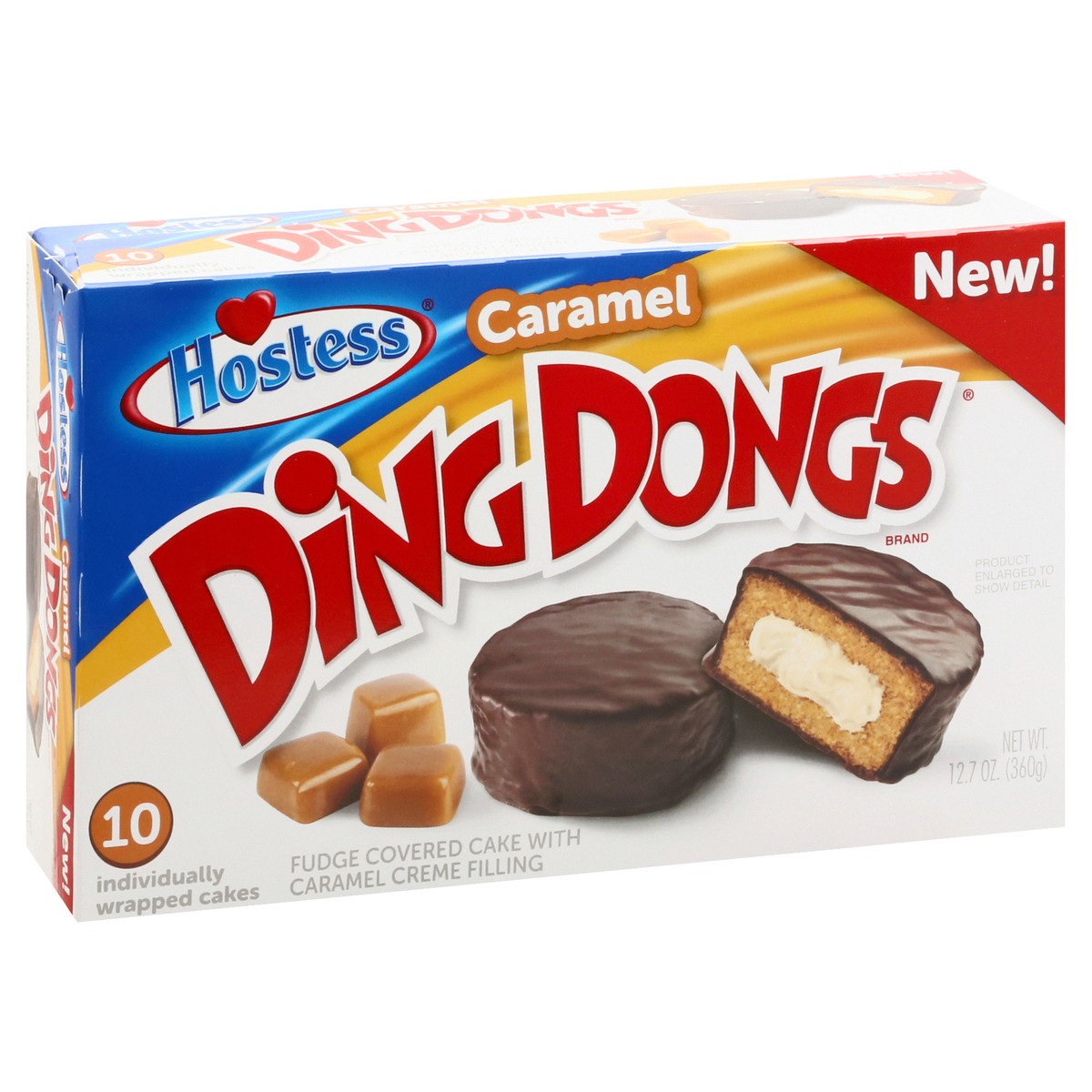 slide 5 of 10, Hostess Caramel Ding Dongs, 12.7 oz