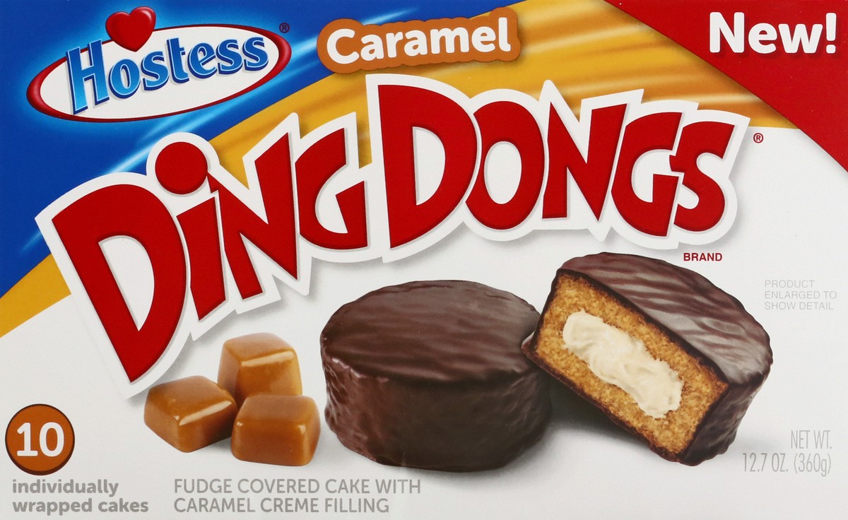 slide 6 of 10, Hostess Caramel Ding Dongs, 12.7 oz