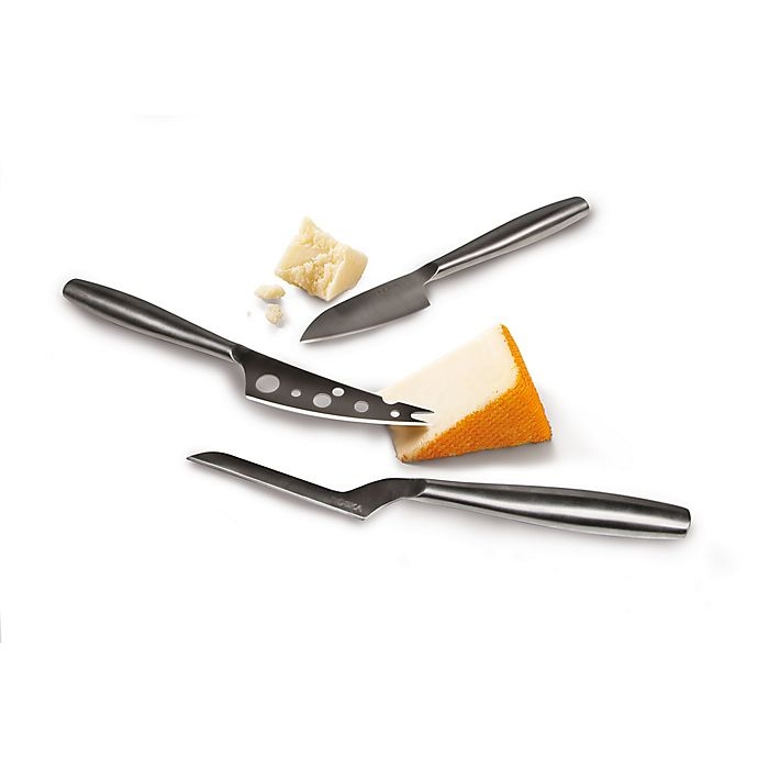 slide 2 of 2, Boska Copenhagen Cheese Knife Set, 3 ct