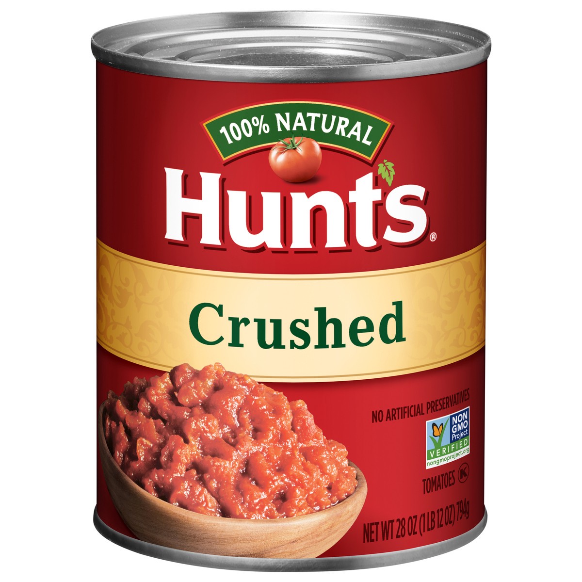 slide 1 of 5, Hunt's Crushed Tomatoes 28 oz, 28 oz
