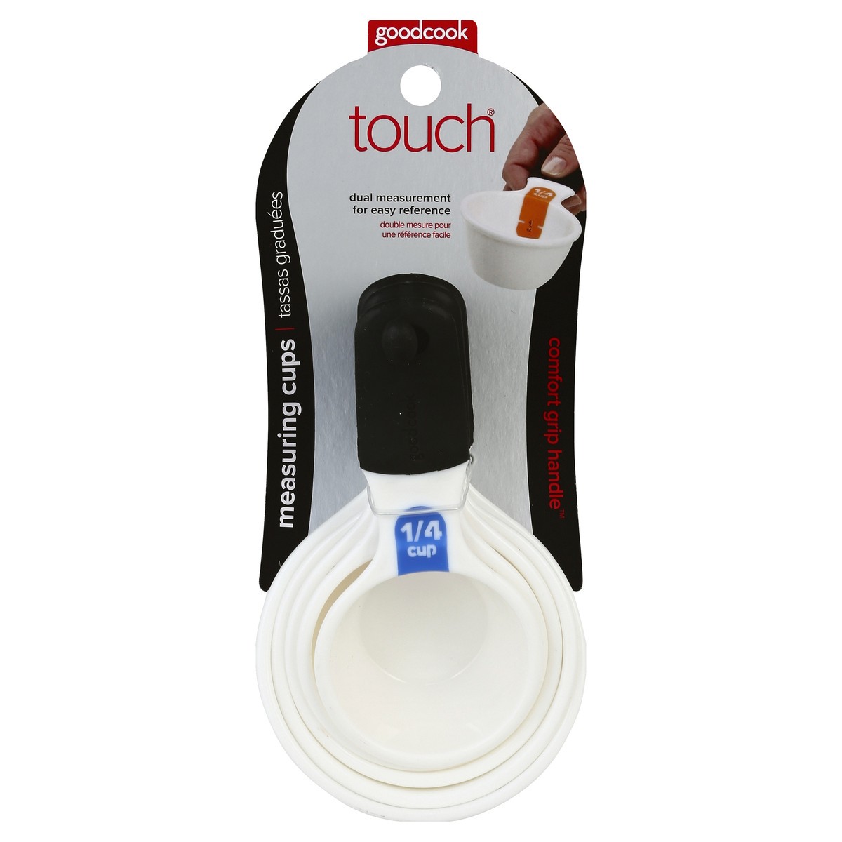 slide 3 of 3, Good Cook Touch Plastic Measuring Cup, 1 ct