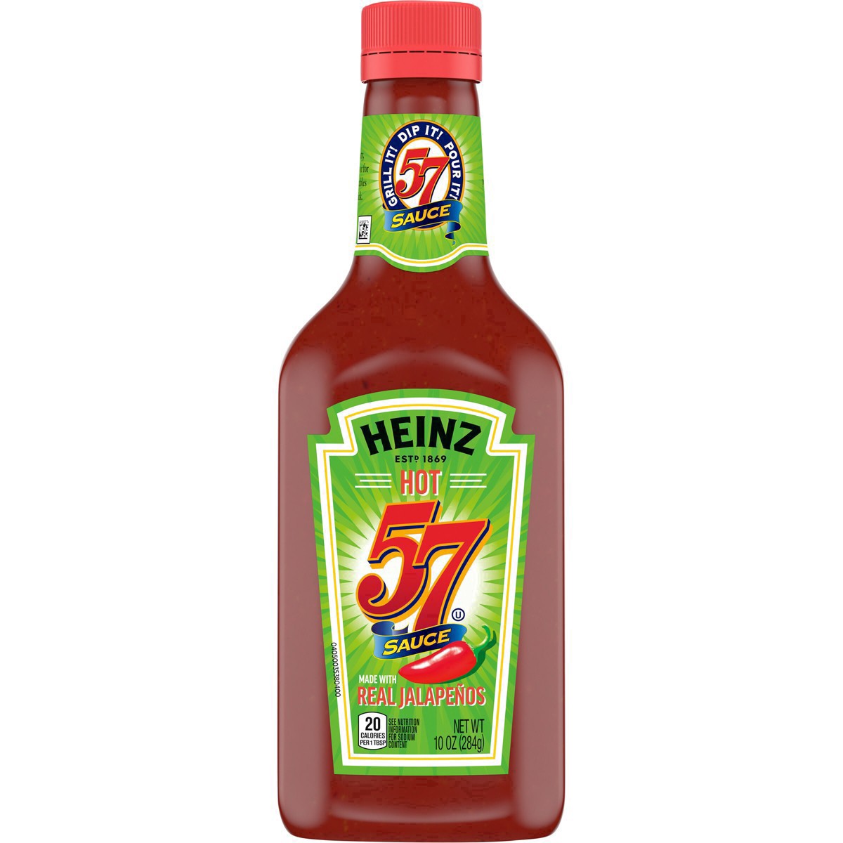 slide 2 of 25, Heinz Hot 57 Sauce, 10 oz Bottle, 10 oz