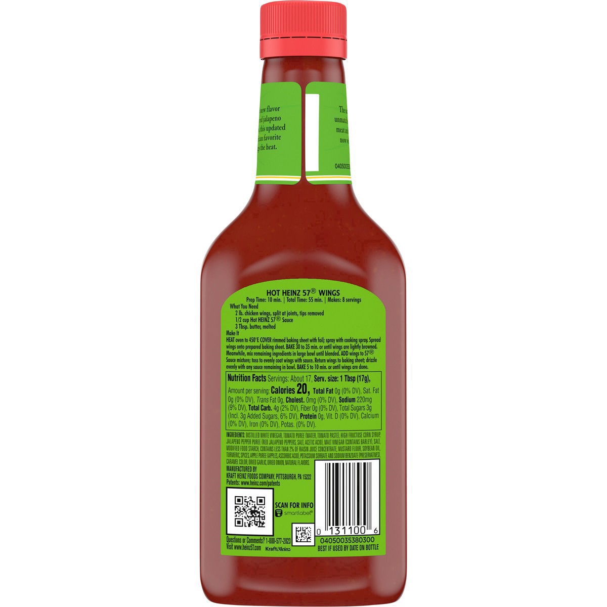 slide 23 of 25, Heinz Hot 57 Sauce, 10 oz Bottle, 10 oz