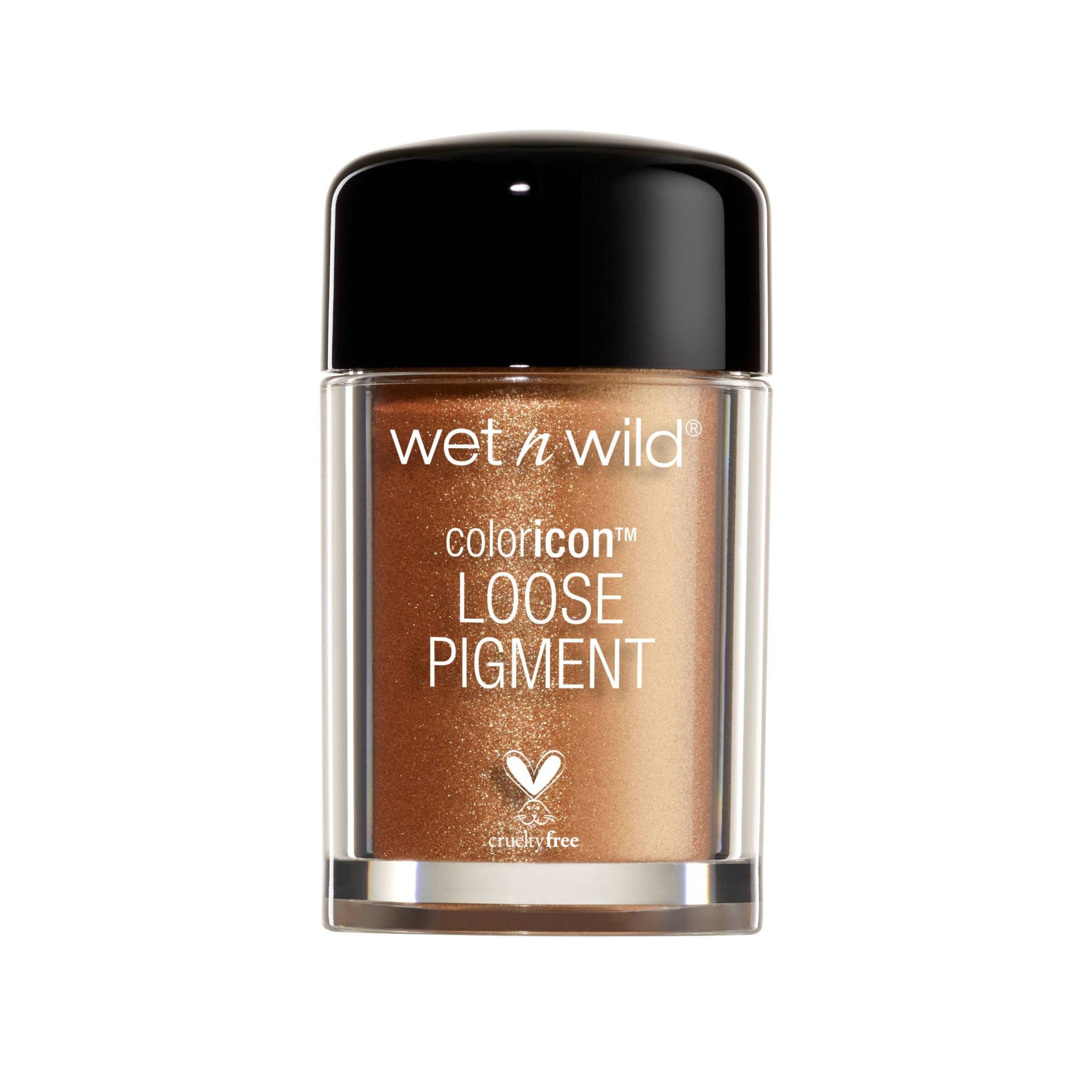 slide 1 of 1, wet n wild Color Icon Loose Gold Pigment, 1 oz