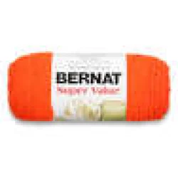 Bernat Super Value Yarn - Carrot