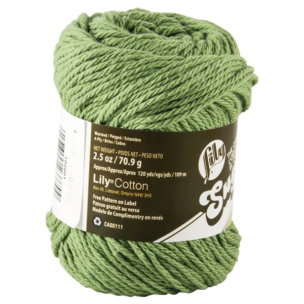 slide 8 of 9, Lily Sugar'N Cream Yarn - Sage Green, 1 ct