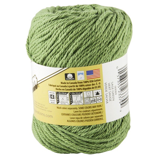 slide 5 of 9, Lily Sugar'N Cream Yarn - Sage Green, 1 ct