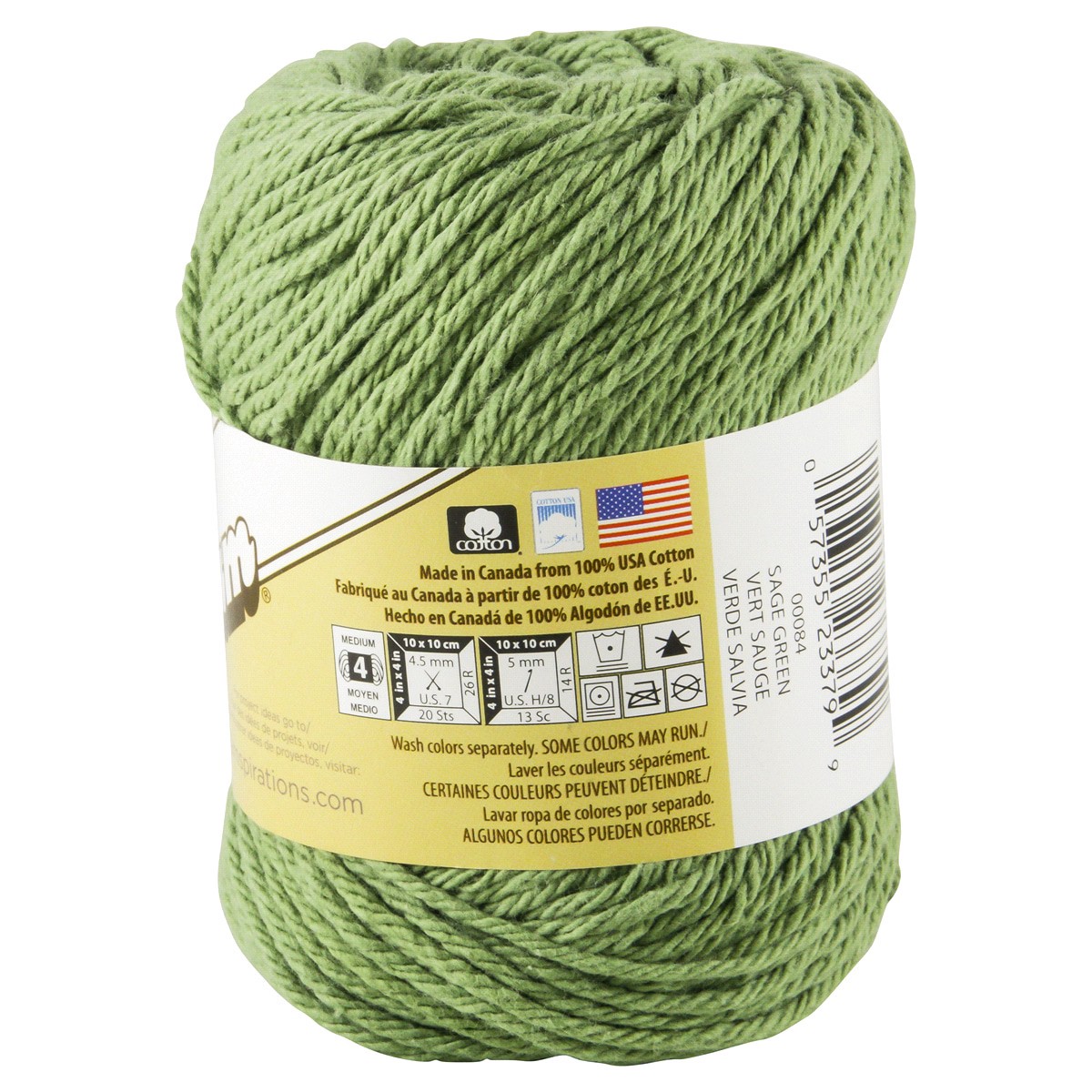 slide 2 of 9, Lily Sugar'N Cream Yarn - Sage Green, 1 ct