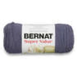 Bernat Super Value Yarn - Steel Blue Heather
