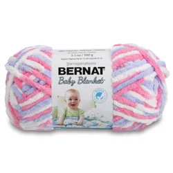 Bernat Baby Blanket Ombre Yarn, Pink/blue