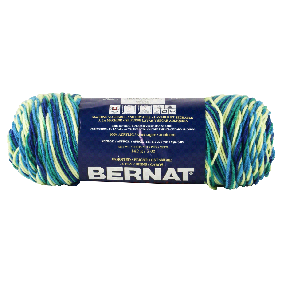 slide 3 of 4, Bernat Super Value Yarn - Whirlpool Ombre, 1 ct