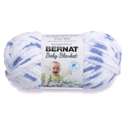 Bernat Baby Blanket Yarn, Little Denim
