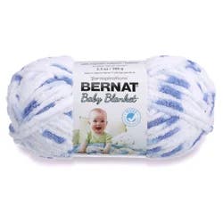 Bernat Baby Blanket Yarn, Little Denim