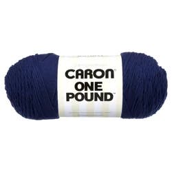 Caron One Pound Yarn, Midnight Blue