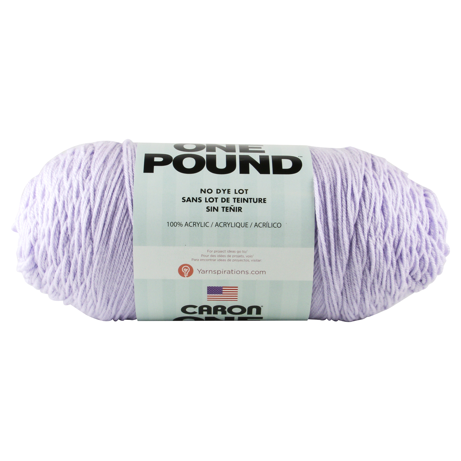 slide 2 of 3, Caron One Pound Yarn, Lilac, 1 ct
