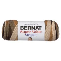 Bernat Super Value Stripes, Beachwood