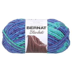 Bernat Blanket Yarn, Ocean Shades