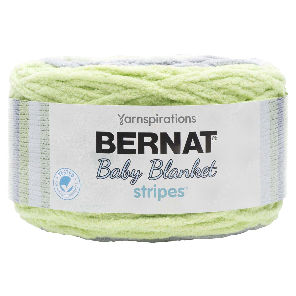 slide 1 of 1, Bernat Baby Blanket Stripes Yarn, Sprouts, 220 yds, 10.5 oz