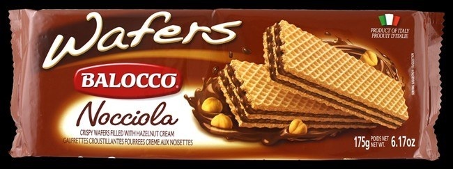 slide 1 of 1, Balocco Wafer Hazelnut Nocciola - 6.17 oz, 6.17 oz