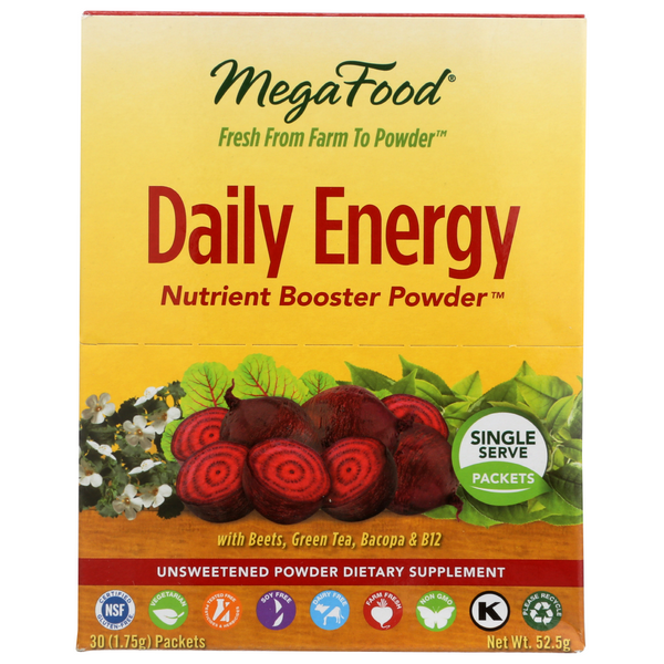 slide 1 of 1, MegaFood Mega Food Daily Energy Box, 30 ct