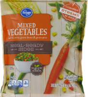 slide 1 of 3, Kroger Mealready Sides Mixed Vegetables, 12 oz