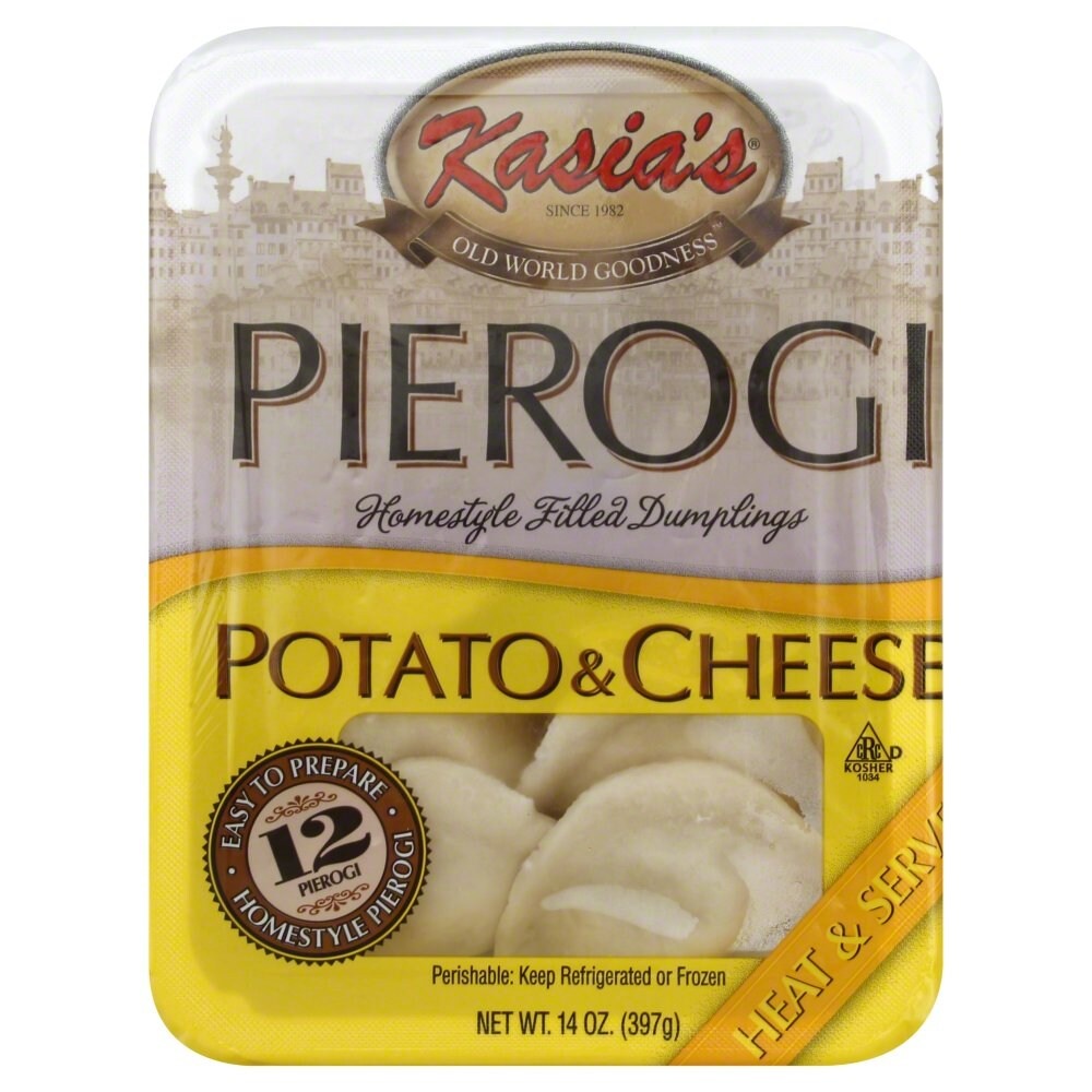 slide 1 of 1, Kasia's Potato & Cheese Pierogi, 14 oz