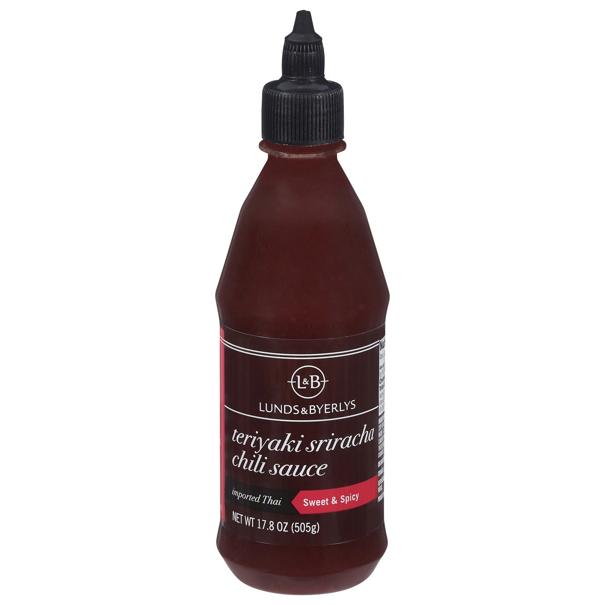 slide 2 of 4, Lunds & Byerlys Imported Thai Sweet & Spicy Teriyaki Sriracha Chili Sauce 17.8 oz, 17.8 ct