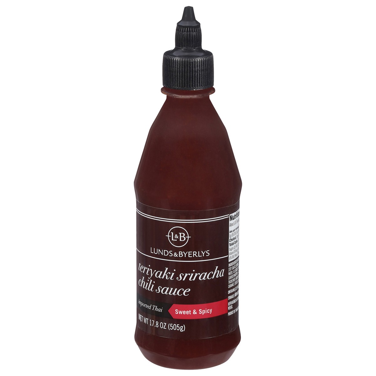 slide 4 of 4, Lunds & Byerlys Imported Thai Sweet & Spicy Teriyaki Sriracha Chili Sauce 17.8 oz, 17.8 ct