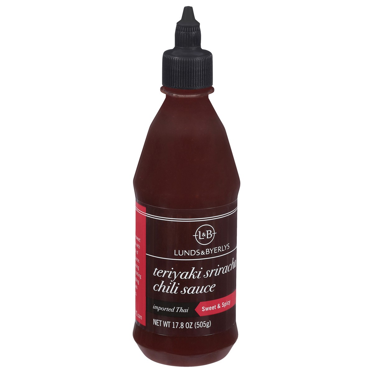 slide 3 of 4, Lunds & Byerlys Imported Thai Sweet & Spicy Teriyaki Sriracha Chili Sauce 17.8 oz, 17.8 ct