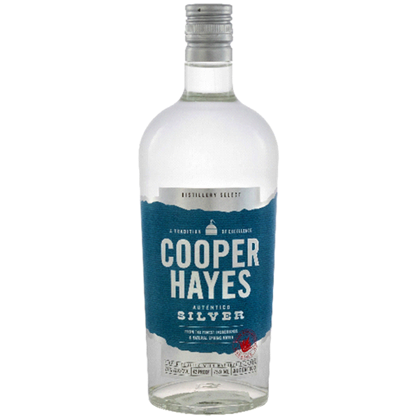 slide 1 of 1, Cooper Hayes Silver Tequila, 750 ml