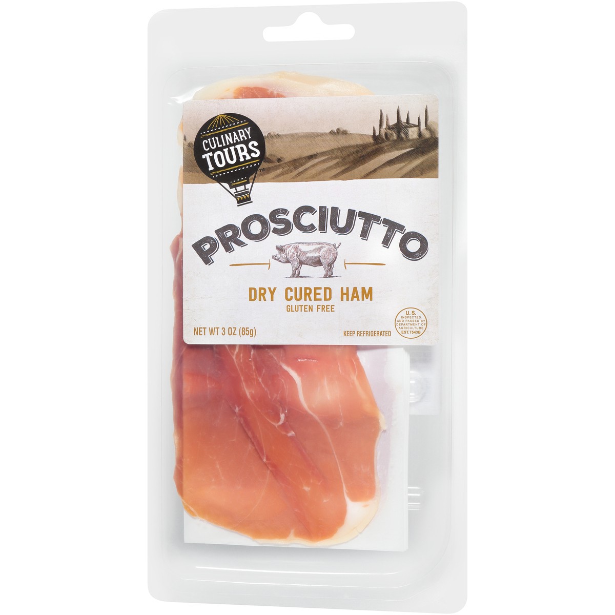 slide 8 of 8, Culinary Tours Prosciutto, 3 oz