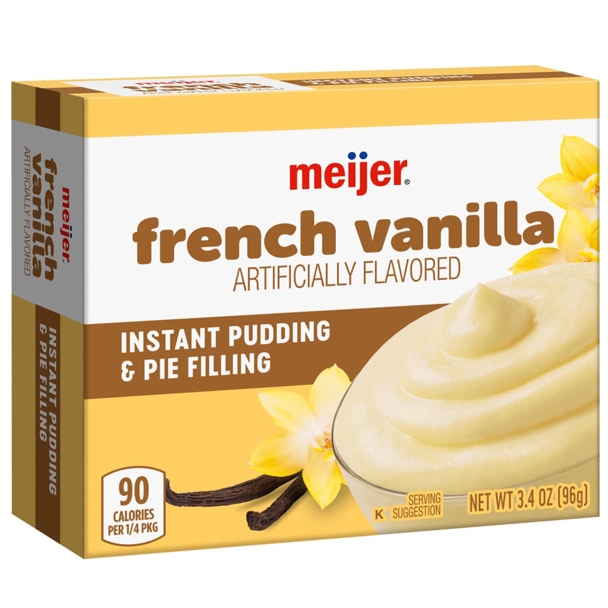 slide 5 of 29, Meijer Instant French Vanilla Pudding & Pie Filling, 3.4 oz