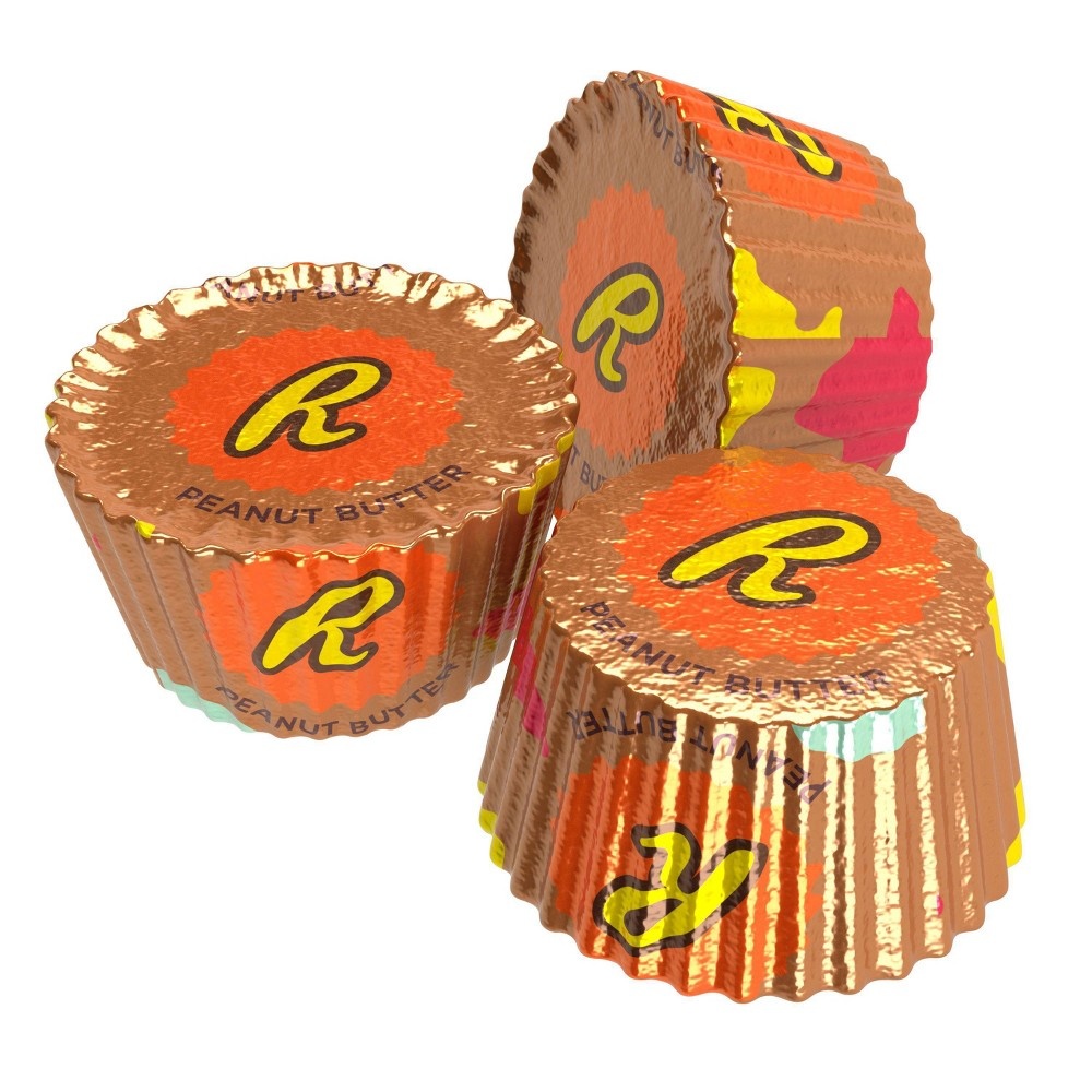 slide 4 of 9, Reese's Miniatures Fall Harvest Halloween Peanut Butter Cups, 11 oz