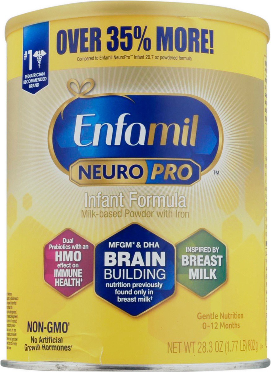 slide 8 of 9, Enfamil NeuroPro Triple Prebiotic Immune Blend Ready-to-use Baby Formula, 28.3 oz