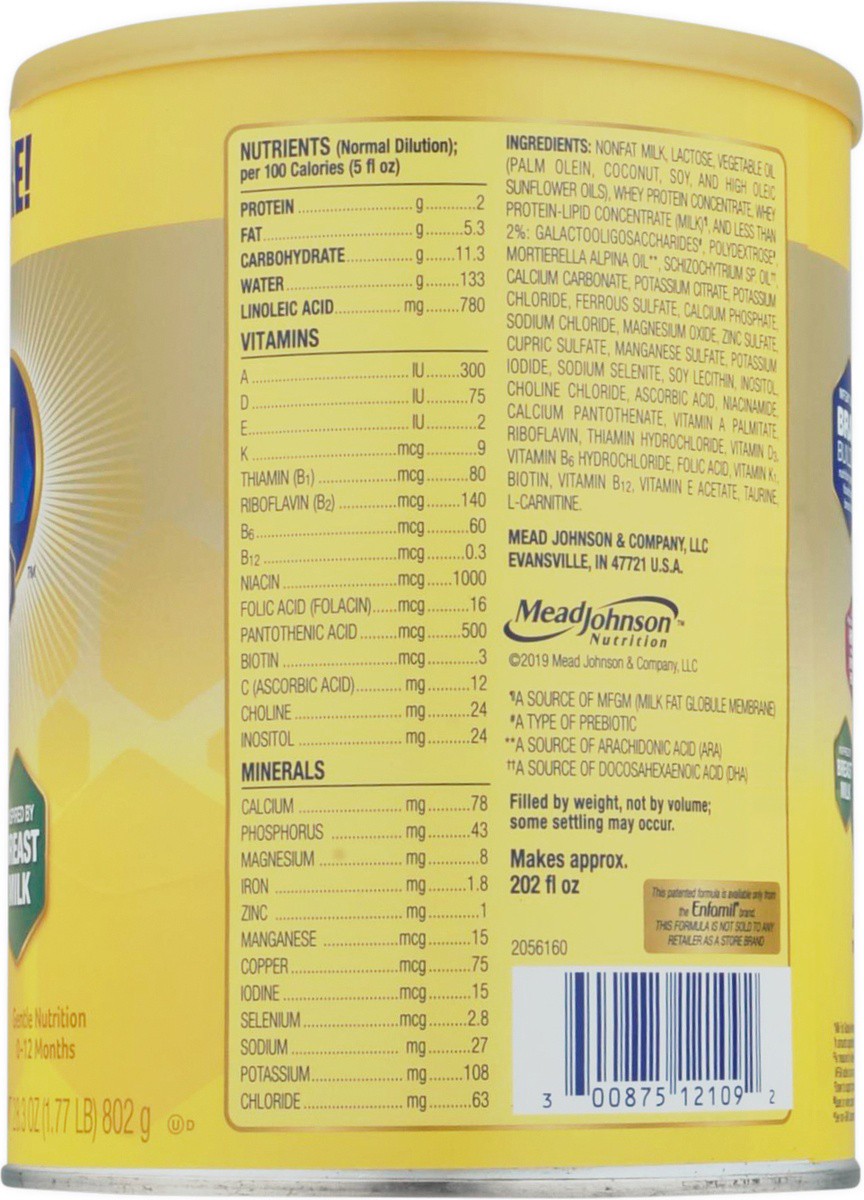 slide 6 of 9, Enfamil NeuroPro Triple Prebiotic Immune Blend Ready-to-use Baby Formula, 28.3 oz