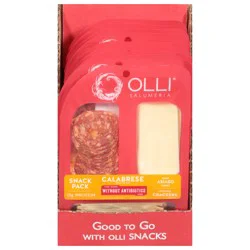 Olli Salumeria Calabrese Asiago Cracker Snack Pack - 2 oz
