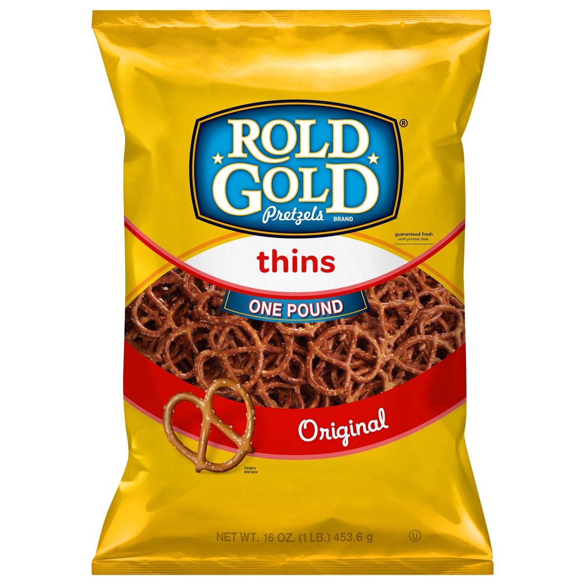 slide 1 of 4, Rold Gold Thins Pretzels, 16 oz