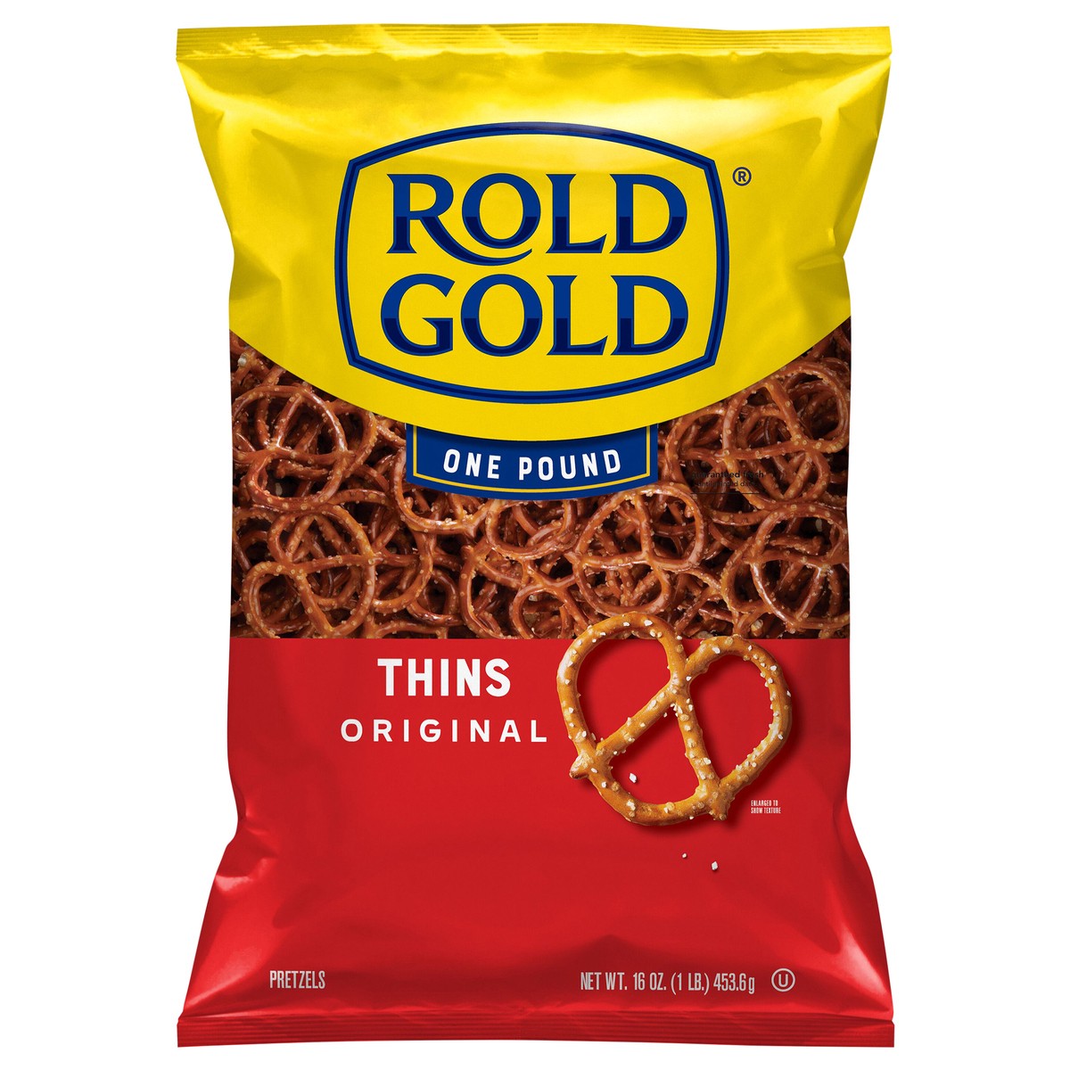 slide 1 of 3, Rold Gold Thins Pretzels Original - 16 oz, 16 oz