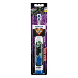 Spinbrush Monster Jam Grave Digger Battery Powered Electric Toothbrush for Children Ages 3+ with AA Battery, Soft Head Bristles