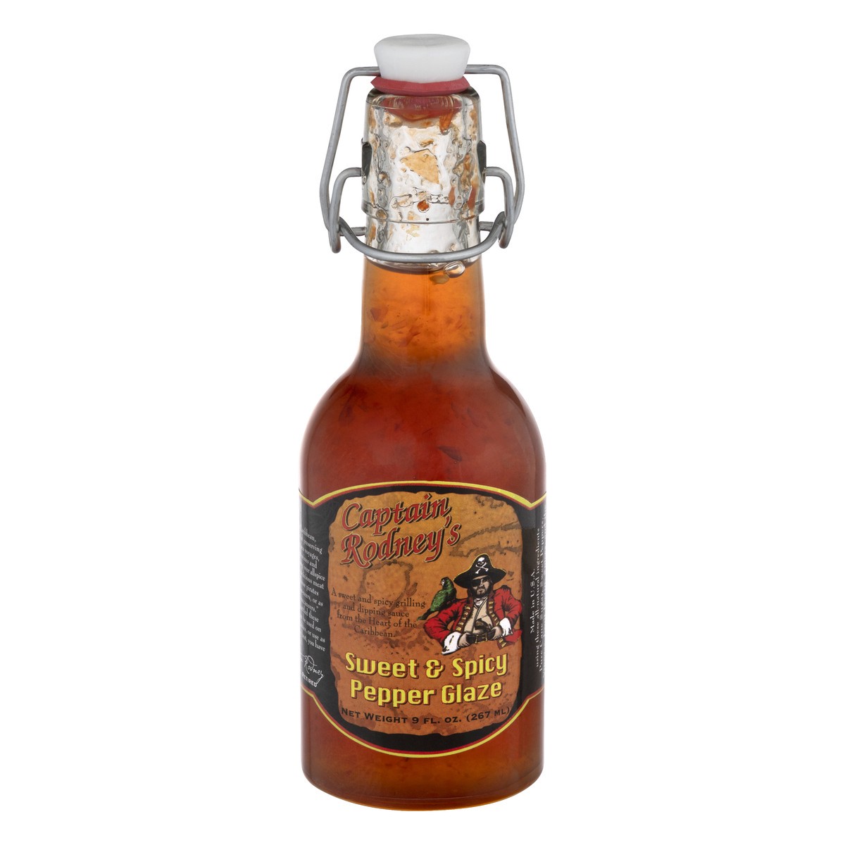 slide 1 of 12, Captain Rodney's Sweet & Spicy Pepper Glaze 9.0 oz, 9 oz