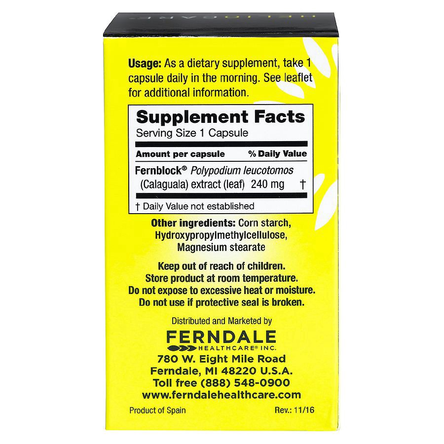 slide 2 of 3, Heliocare Dietary Supplement, 60 ct