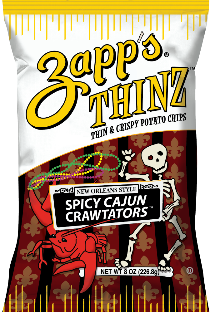 Zapp's Zapps Spicy Cajun Crawtator Thinz Chip 8 oz Shipt