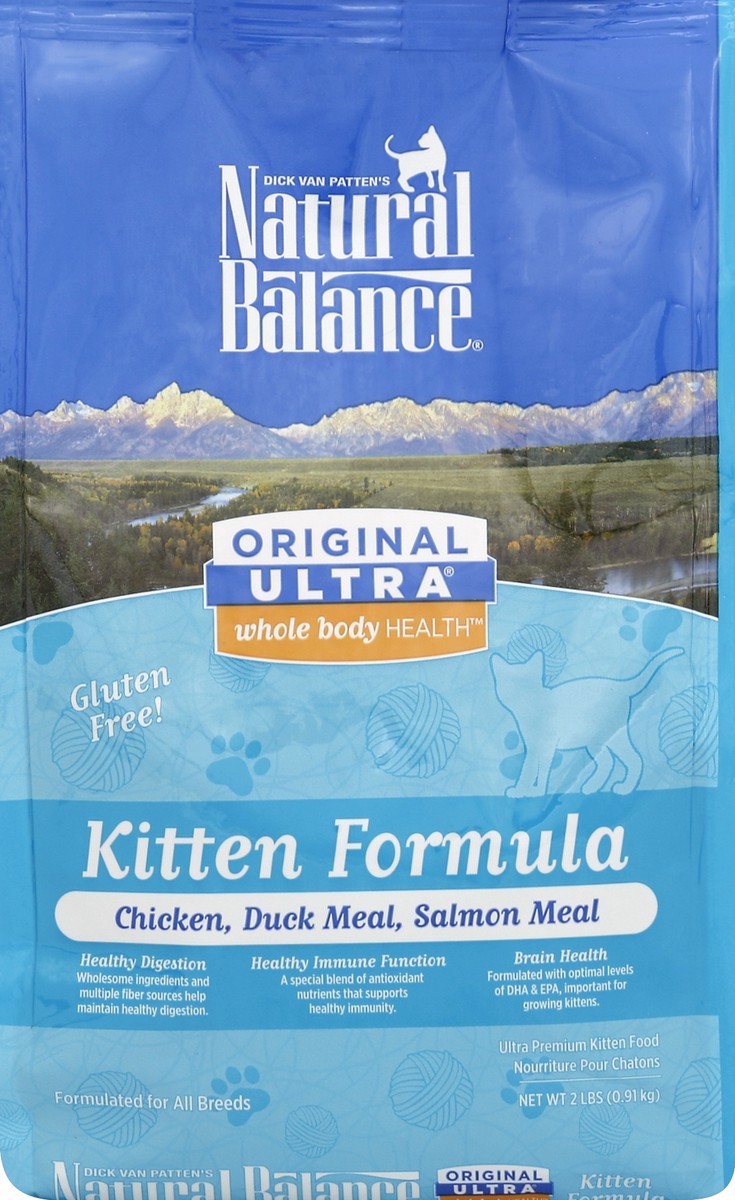 slide 1 of 8, Natural Balance Cat Food 2 lb, 2 lb