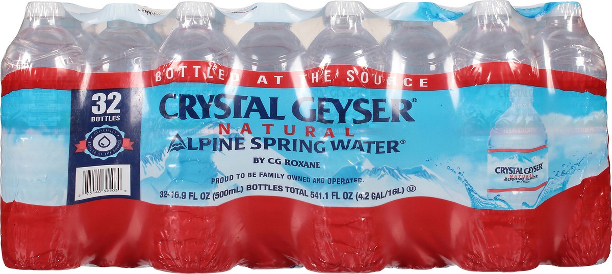 slide 2 of 11, Crystal Geyser Natural Alpine Spring Water - 32 ct, 32 ct