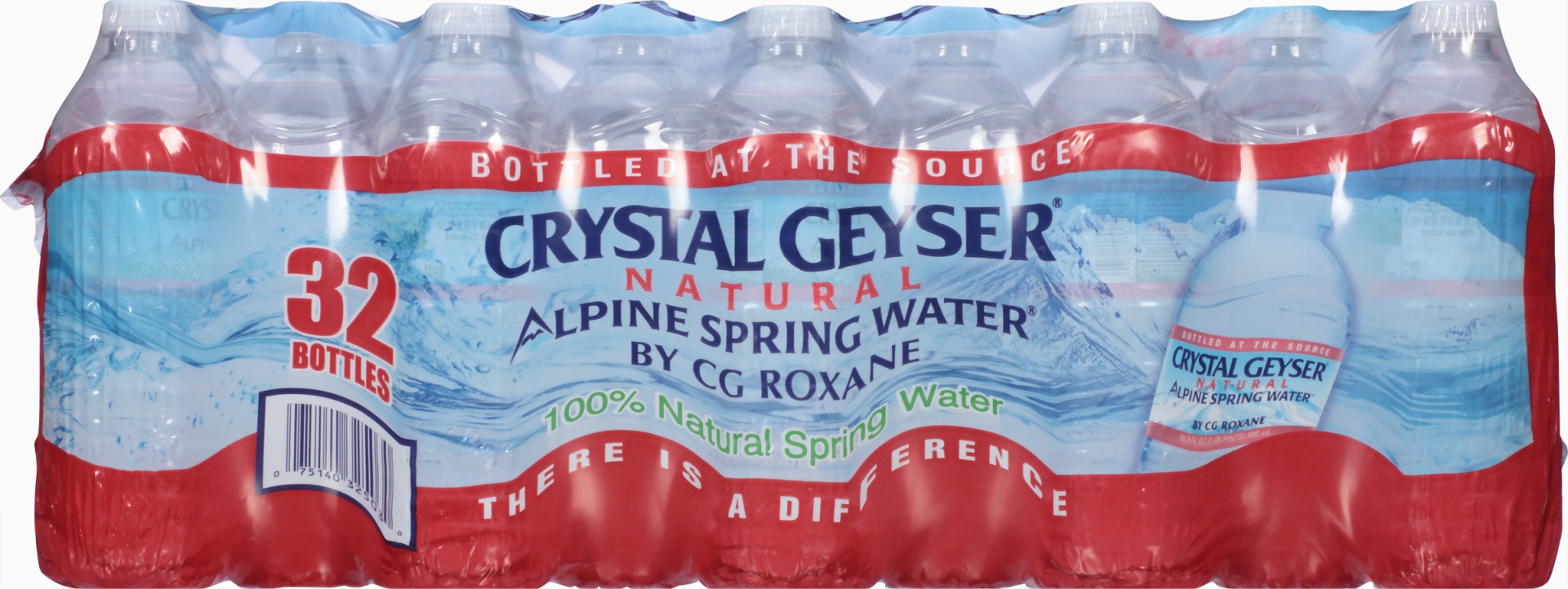 slide 6 of 7, Crystal Geyser Alpine Spring Water 32 PK, 32 ct