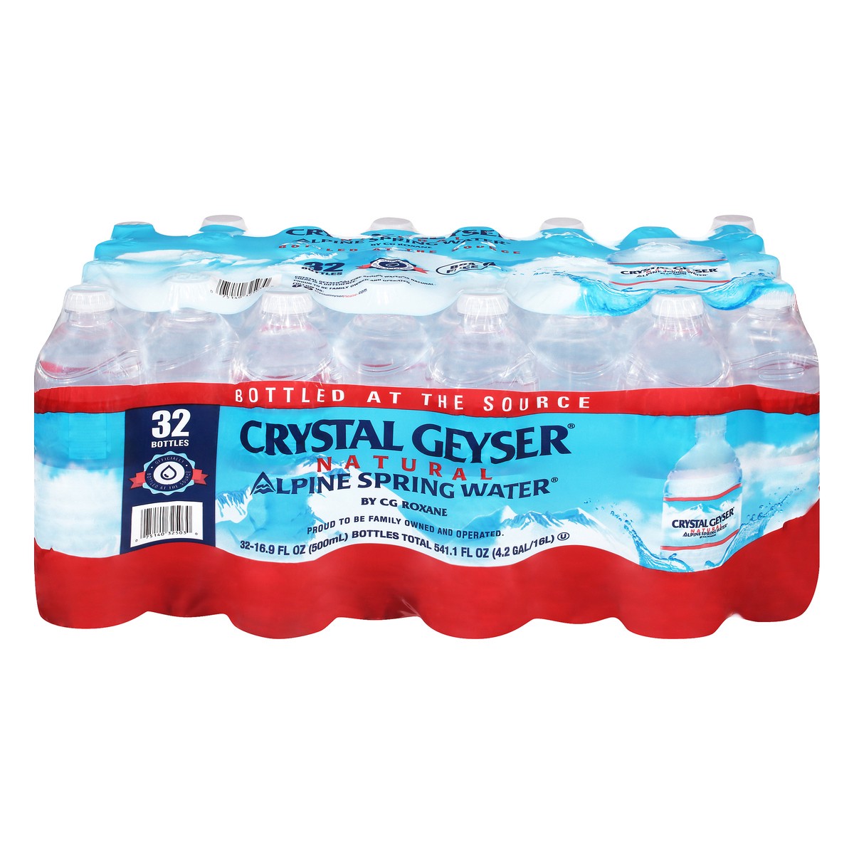 slide 6 of 11, Crystal Geyser Natural Alpine Spring Water - 32 ct, 32 ct