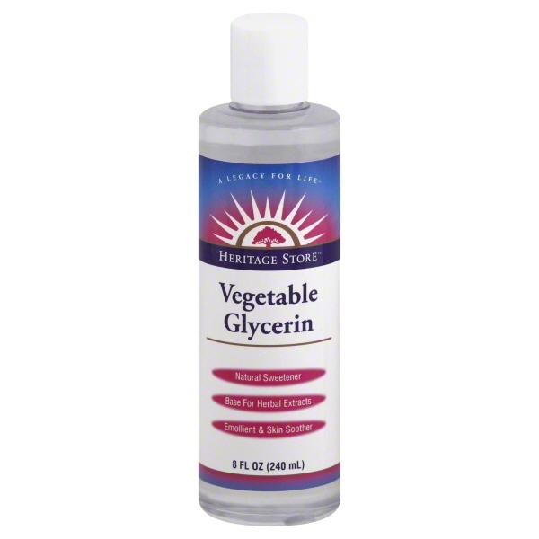 slide 1 of 2, Heritage Store Vegetable Glycerin, 8 oz