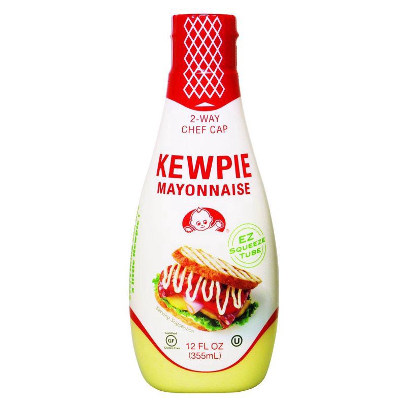 slide 1 of 1, Kewpie Squeeze Mayonaise, 12 oz